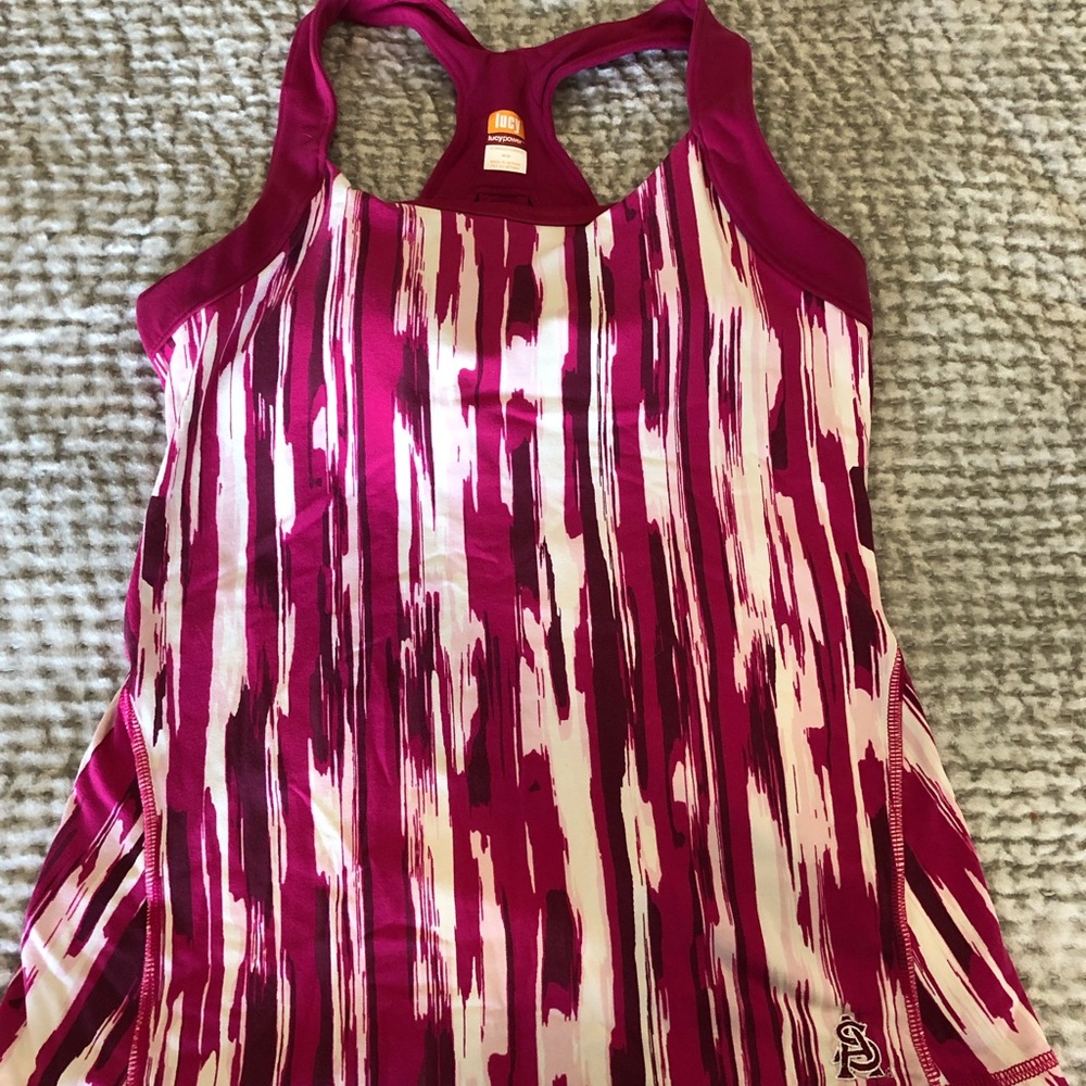 Lucy workout Shirt with Arizona State Univ logo